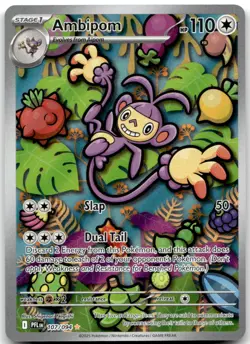 Ambipom 107/094 Holo Illustration Rare Phantasmal Flames Near Mint - Image 1