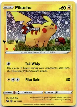 Pikachu (General Mills) SWSH039 Holo Promo Miscellaneous Cards & Products LP - Image 1