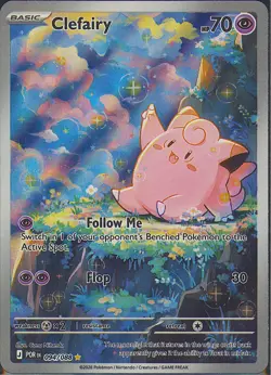 Clefairy 094/088 Perfect Order Illustration Rare Pokemon NM - Image 2