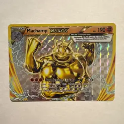 The Pokemon Company Machamp BREAK 60/108 Evolutions Rare Holo 190 HP 2016 - Image 1