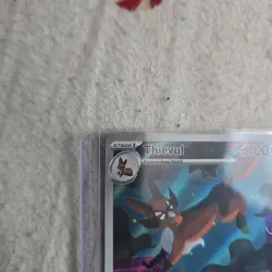 Pokemon TCG Thievul Illustration Rare 092/084 Pitch Black - Image 3