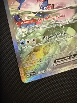 Pokemon TCG Milotic EX Special Illustration Rare Card 237/191 Surging Sparks NM - Image 2