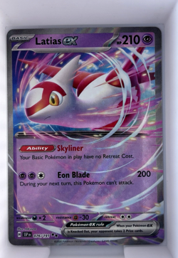 Latias EX 076/191 Surging Sparks Double Rare Holo English Pokemon TCG NM - Image 1