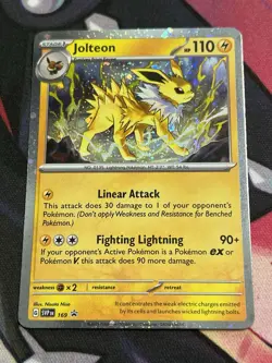 Flareon 167 Vaporeon 168 Jolteon 169 SVP Promos Prismatic Evolutions Pokemon NM - Image 5