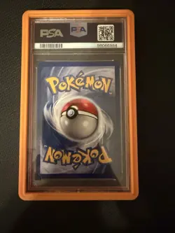 Pokemon Chansey TCG Base Set Shadowless Unlimited Holo Rare PSA 8 - Image 2