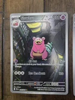 Slowbro 090/084 IR Pokemon Pitch Black Near Mint Lot - Image 2