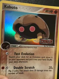 Pokemon TCG Kabuto Power Keepers Stamped Reverse Holo Card 51/108 - Image 3