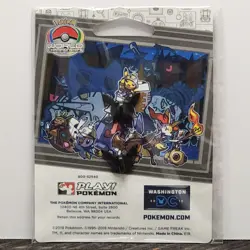 Pokemon 2019 World Championships Washington DC Exclusive STAFF Pin SEALED - Image 2