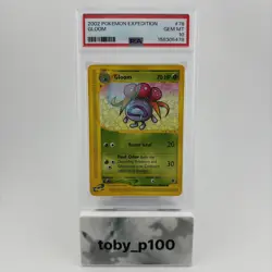 Pokemon Gloom 78/165 2002 Expedition 78 #78 -LOW POP - PSA 10 - Image 1