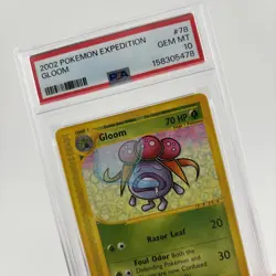 Pokemon Gloom 78/165 2002 Expedition 78 #78 -LOW POP - PSA 10 - Image 3