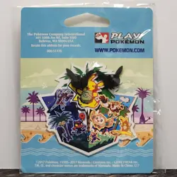Pokemon 2017 World Championships Anaheim Exclusive Competitor Pin SEALED - Image 2