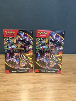 2 x Sealed Pokemon TCG Pitch Black Booster Bundles - Sealed - Image 1