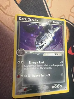 Dark Steelix 10/109 Holo Pokemon EX Team Rocket Returns NM- - Image 2