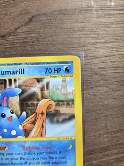 Pokemon TCG Azumarill 4/147 Aquapolis Rare Regular Stage 1 70 HP EN Himeno - Image 3