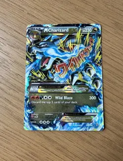 M Charizard EX Ultra Rare Flashfire Mega Holo Pokemon TCG 69/106 300 Attack 2014 - Image 1
