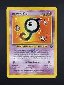 The Pokemon Company Unown [J] 38/53 - Wotc Promo - Regular - English 40 HP - Image 1