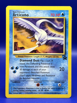 2000 Pokemon Articuno Wizards Black Star Promos 22 Regular Promo LP - Image 1