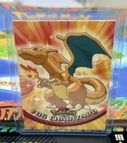 2000 Topps Pokemon #06 Charizard TV Animation Non-Holo Rare READ - Image 2