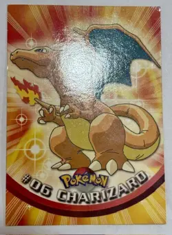 2000 Topps Pokemon #06 Charizard TV Animation Non-Holo Rare READ - Image 4