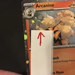 Arcanine 011 Holo Promo Scarlet & Violet Promo Pokemon NM/M *SWIRL* - Image 2