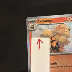 Arcanine 011 Holo Promo Scarlet & Violet Promo Pokemon NM/M *SWIRL* - Image 3