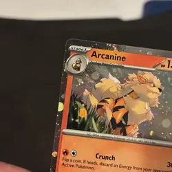 Arcanine 011 Holo Promo Scarlet & Violet Promo Pokemon NM/M *SWIRL* - Image 4
