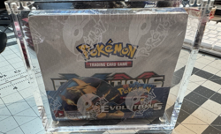 Pokemon XY Evolutions Booster Box 2016 Sealed W/Clear Case - Image 1