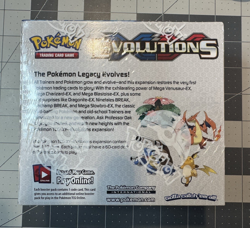 Pokemon XY Evolutions Booster Box 2016 Sealed W/Clear Case - Image 3