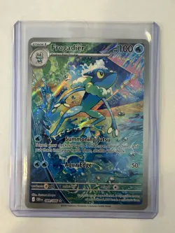 Frogadier IR 89/086 Chaos Rising Illustration Rare Holo Pokemon TCG - Image 1