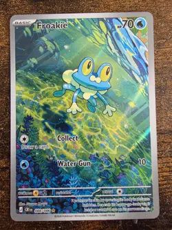 Pokemon Froakie 88/86 Mega Evolution Illustration Rare Chaos Rising NM - Image 1