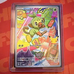 Grookey 052 Pokemon TCG First Partner Illustration Collection Series 2 Promo NM - Image 1