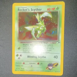 Wizards Rocket's Scyther 13/132 Gym Challenge Holo Rare Eng 2000 60 HP - Image 1