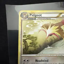 Pidgeot 29/102 Rare HGSS Triumphant Pokemon LP/MP - Image 2