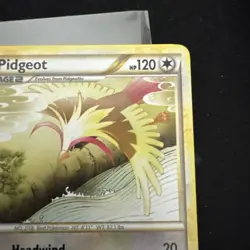 Pidgeot 29/102 Rare HGSS Triumphant Pokemon LP/MP - Image 3