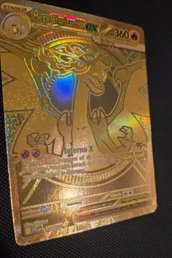 Pokemon TCG Mega Charizard X ex 130/094 Phantasmal Flames Hyper Rare FA Holo - Image 2