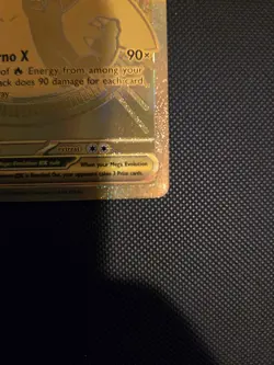 Pokemon TCG Mega Charizard X ex 130/094 Phantasmal Flames Hyper Rare FA Holo - Image 4