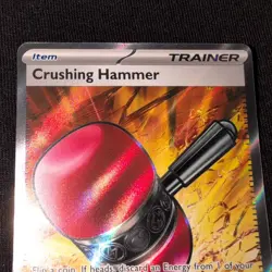 The Pokemon Company Crushing Hammer Foil Full Art UR 105/084 Paldea Eng - Image 2