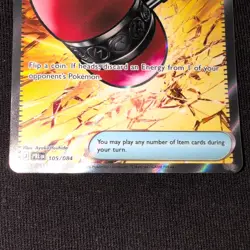 The Pokemon Company Crushing Hammer Foil Full Art UR 105/084 Paldea Eng - Image 3