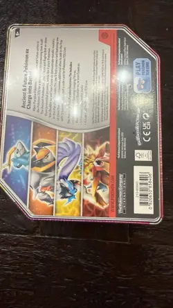 Pokemon TCG: Paradox Destinies Gouging Fire ex Tin / New - Image 4