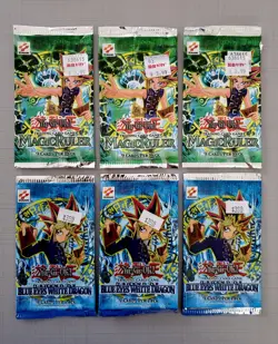YuGiOh Booster Old School Magic Ruler Metal Raiders Pharaoh's Servant LOB LEER - Image 2