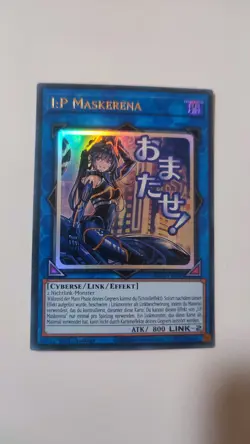 YU GI OH I:P MASKERENA RA05-DE105 ULTRA RARE 1.AUFLAGE - Image 1