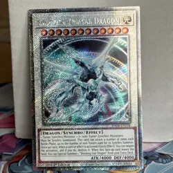 Yugioh RA04-EN158 - Shooting Quasar Dragon - Platinum Secret Rare - Image 2