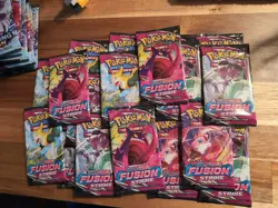 Pokemon TCG Fusion Strike Booster Pack Lot Of 24 820650809163 - Image 1