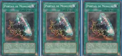 Yu-Gi-Oh! 3x Portail de Monstre AST-FR039 OP01-FR024 Goat Edison EXCELLENT ETAT - Image 1