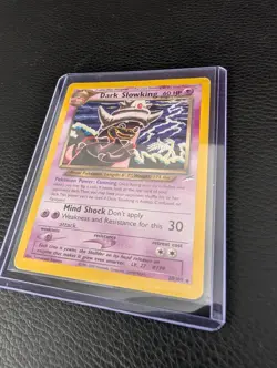 Pokemon Dark Slowking Neo Destiny 20/105 Rare Card MP - Image 3