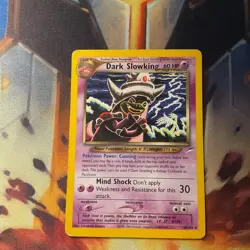 Dark Slowking (20/105) Rare Neo Destiny Set Pokemon Card - Image 1