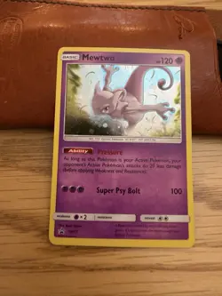 Mewtwo - SM77 Holo Promo Sun & Moon Promo Pokemon Near Mint - Image 1
