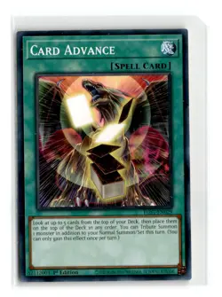 2x Card Advance - EGS1-EN029 1st Edition - YuGiOh-LP - Image 1