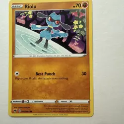 Riolu and Lucario 4 Card Lot ~ Pokemon TCG - Image 2