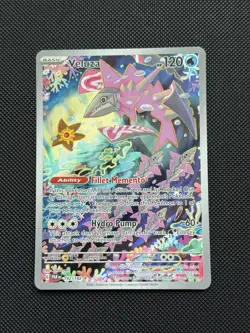 Veluza 192/182 Paradox Rift Illustration Rare Full Art Pokemon TCG Card NM - Image 1